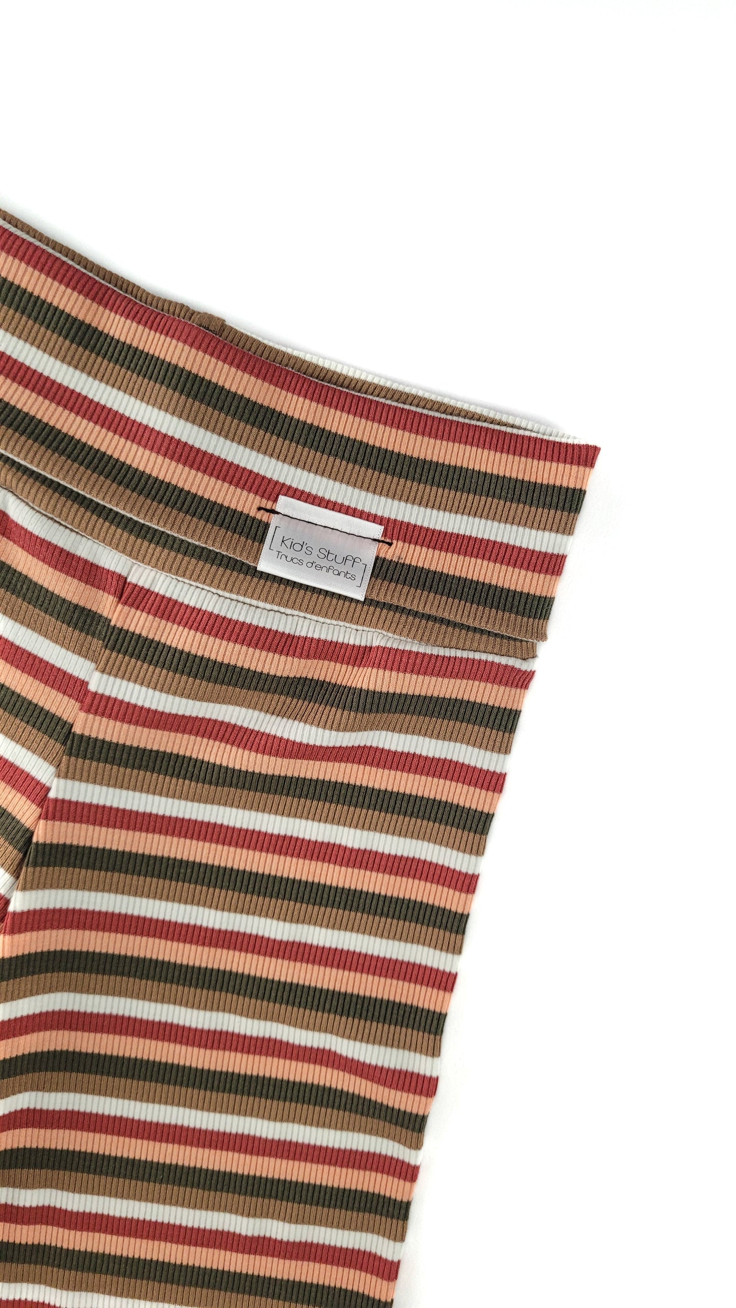 Danny Wide Leg Pants | Sunset Stripes