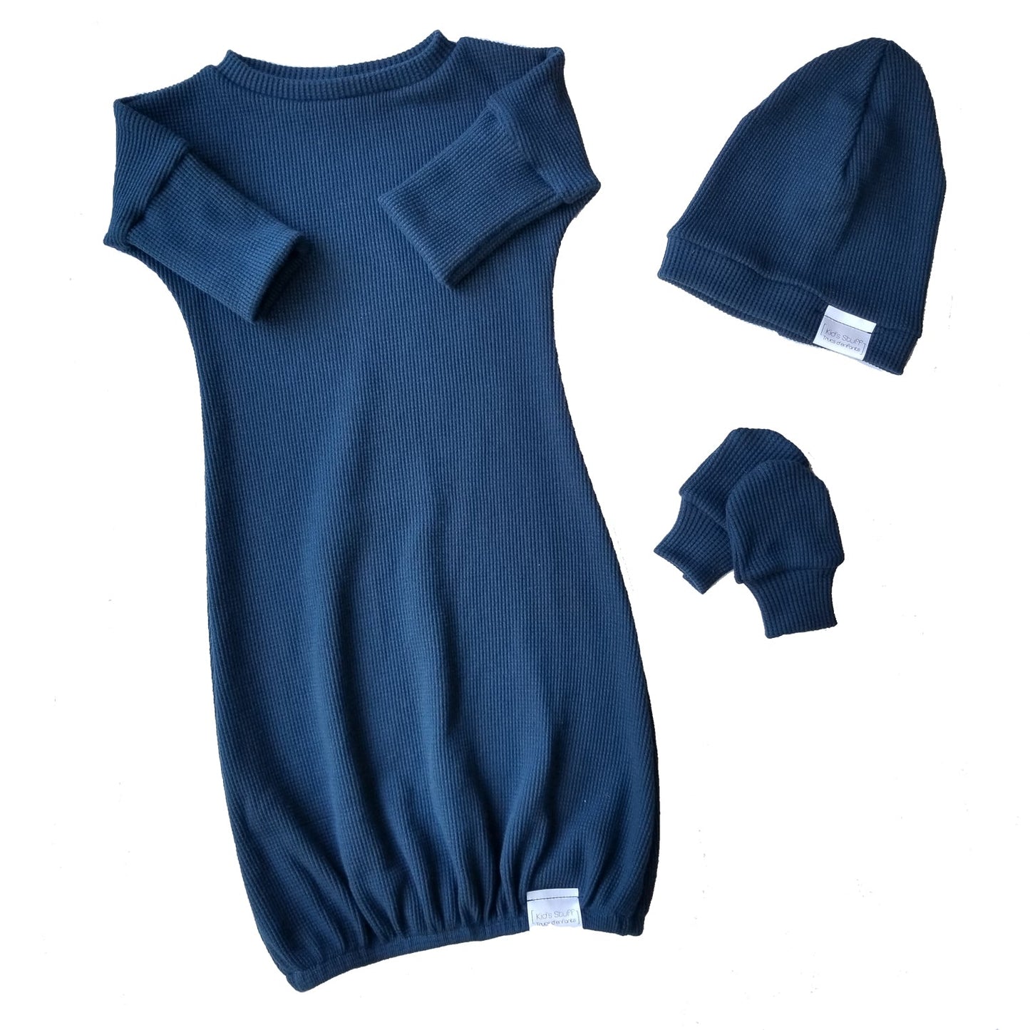 Newborn Set Gown | Teal