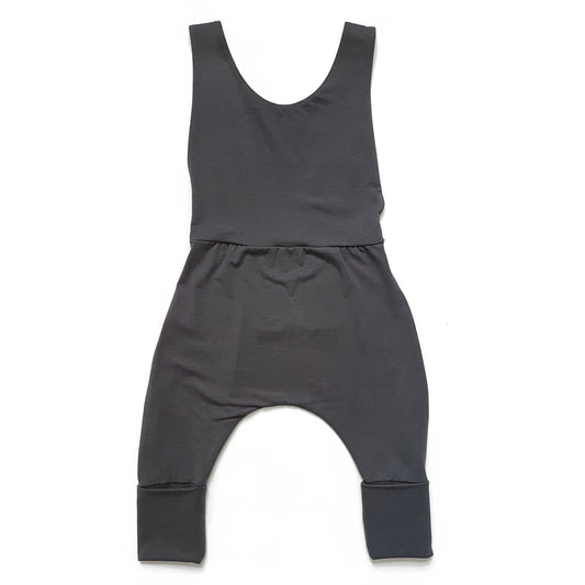 Grow With Me Overalls | Dark Grey