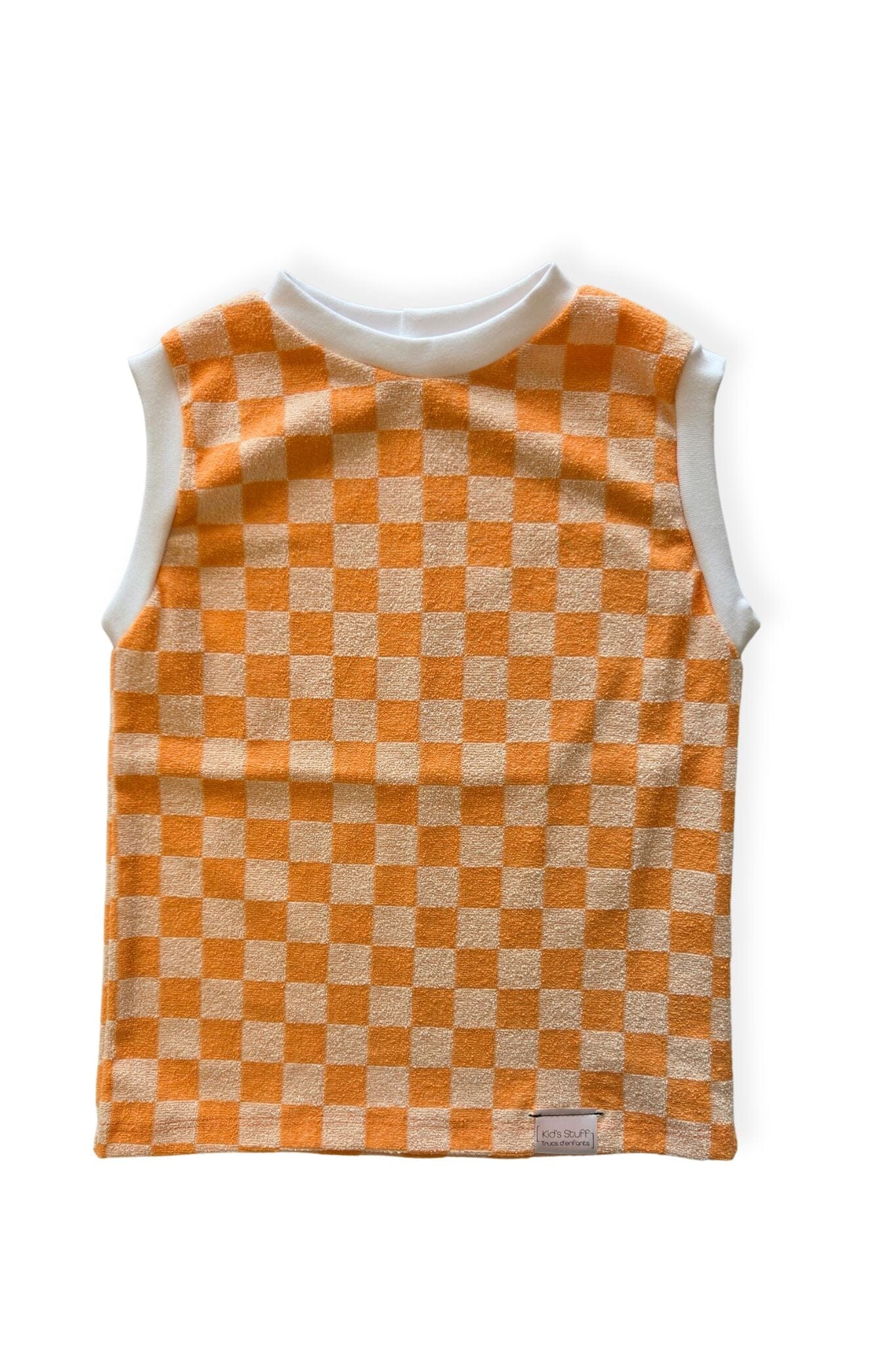 Tank Top | Clementine Checkered Kid's Stuff [Trucs d'enfants] 