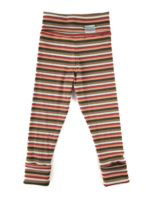 Grow With Me Leggings | Sunset Stripes