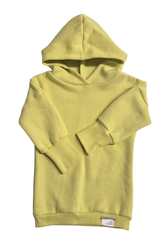 Grow with me hoodie | Neon Yellow - Sample Kid's Stuff [Trucs d'enfants] 