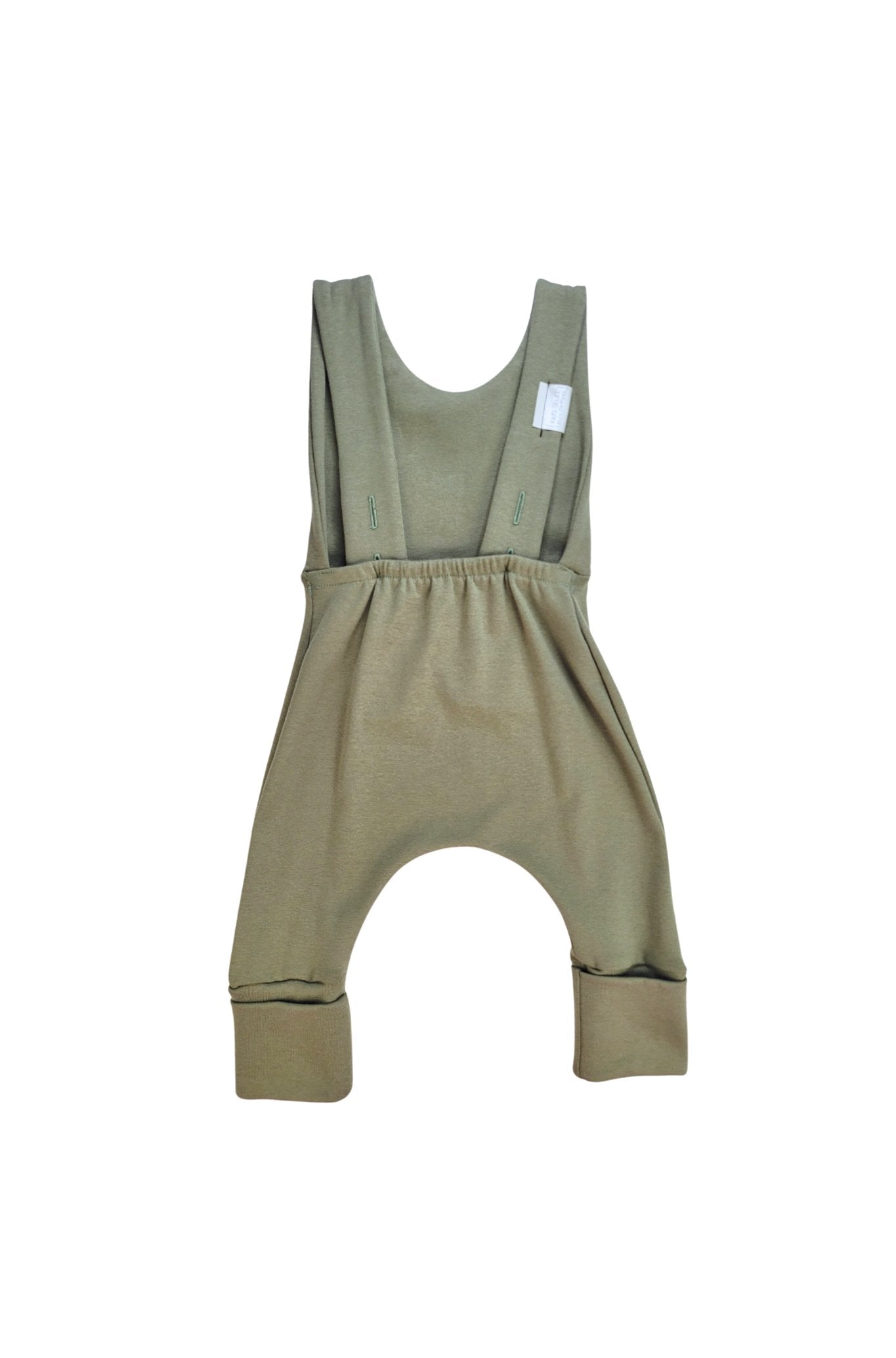 Grow With Me Overalls | Olive Green