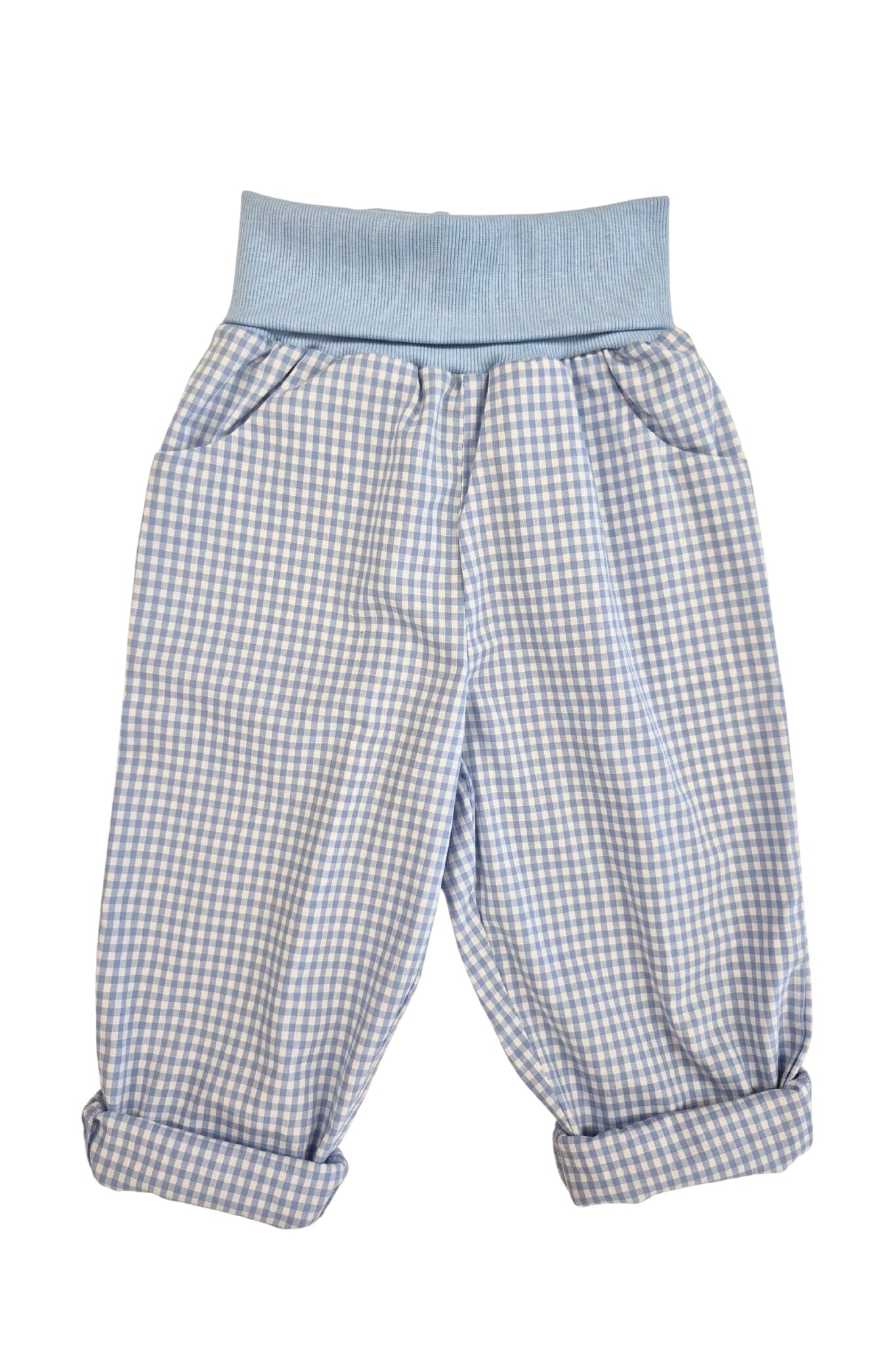 Grow With Me Barrel Pants | Vichy Blue Kid's Stuff [Trucs d'enfants] 