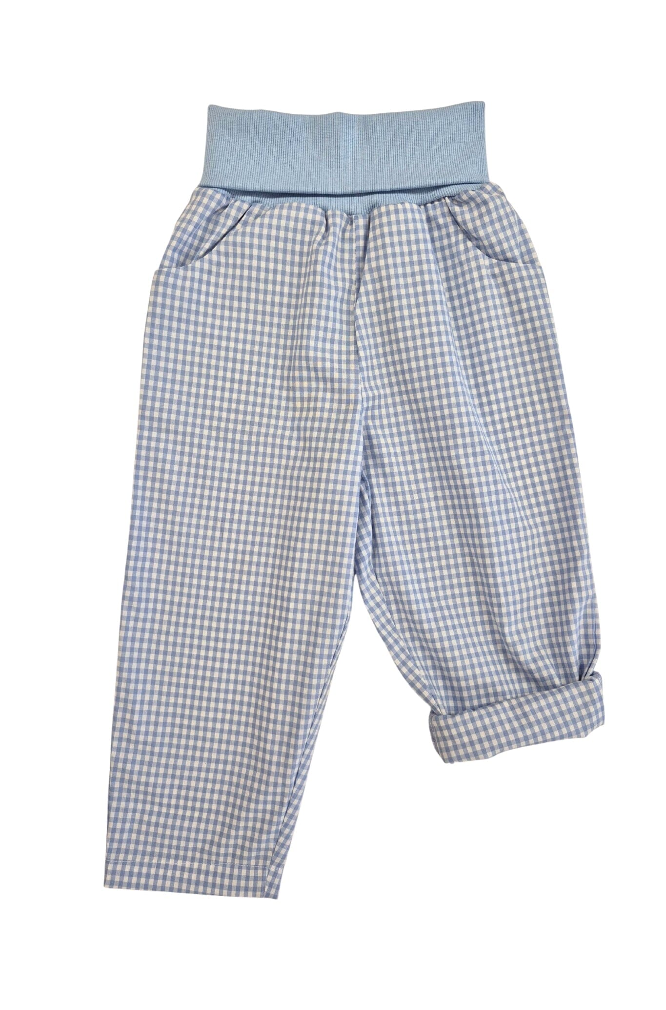 Grow With Me Barrel Pants | Vichy Blue Kid's Stuff [Trucs d'enfants] 