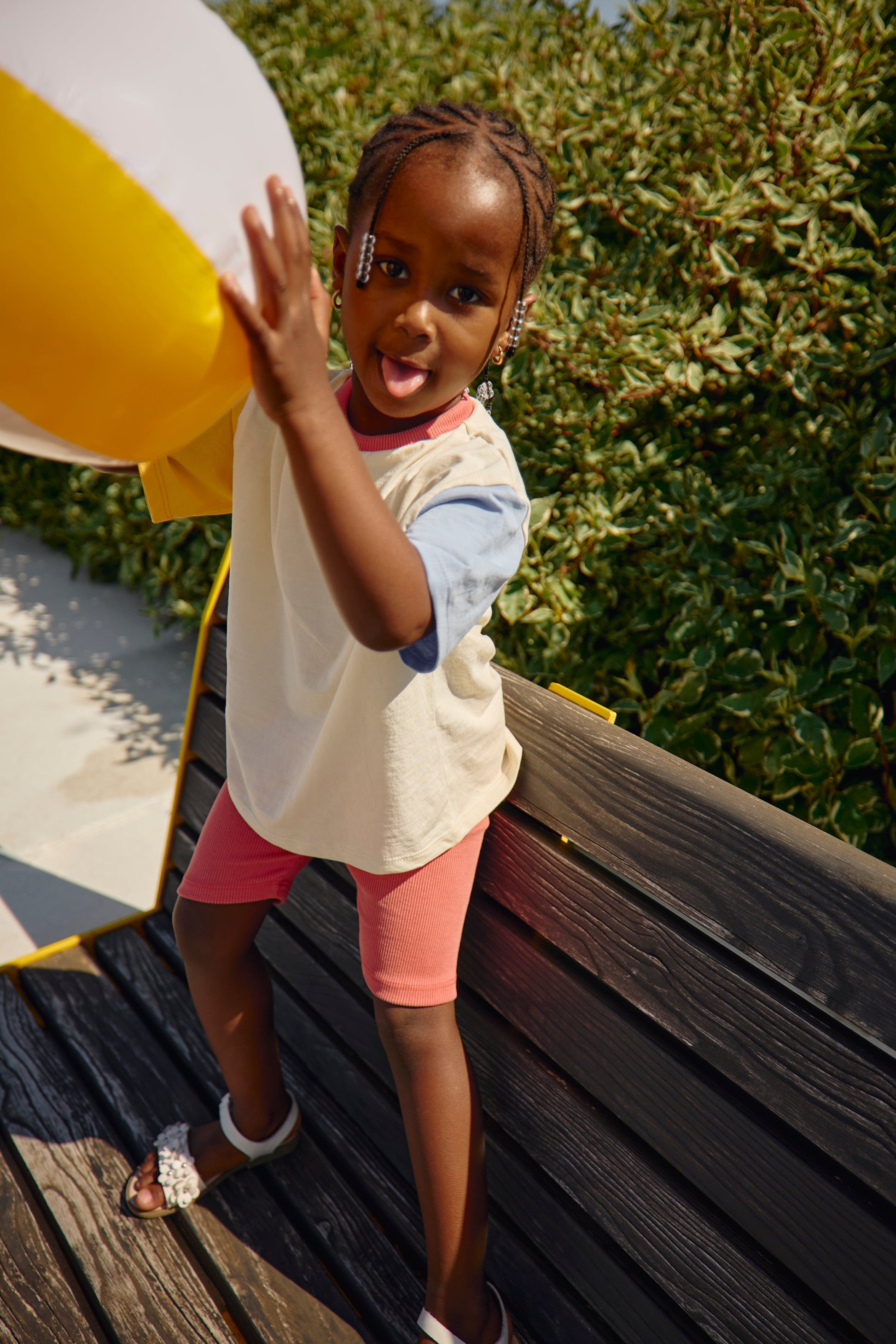 Grow With Me Biker Shorts | Vintage Red Kid's Stuff [Trucs d'enfants] 