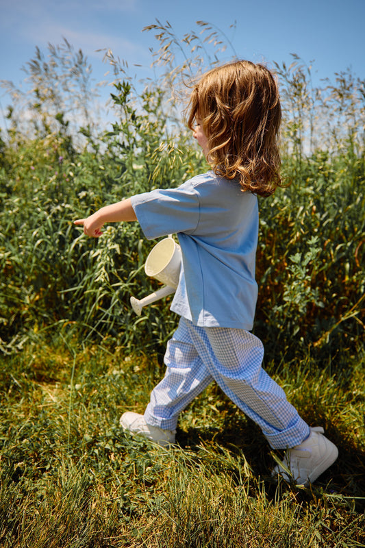 Grow With Me Barrel Pants | Vichy Blue Kid's Stuff [Trucs d'enfants] 