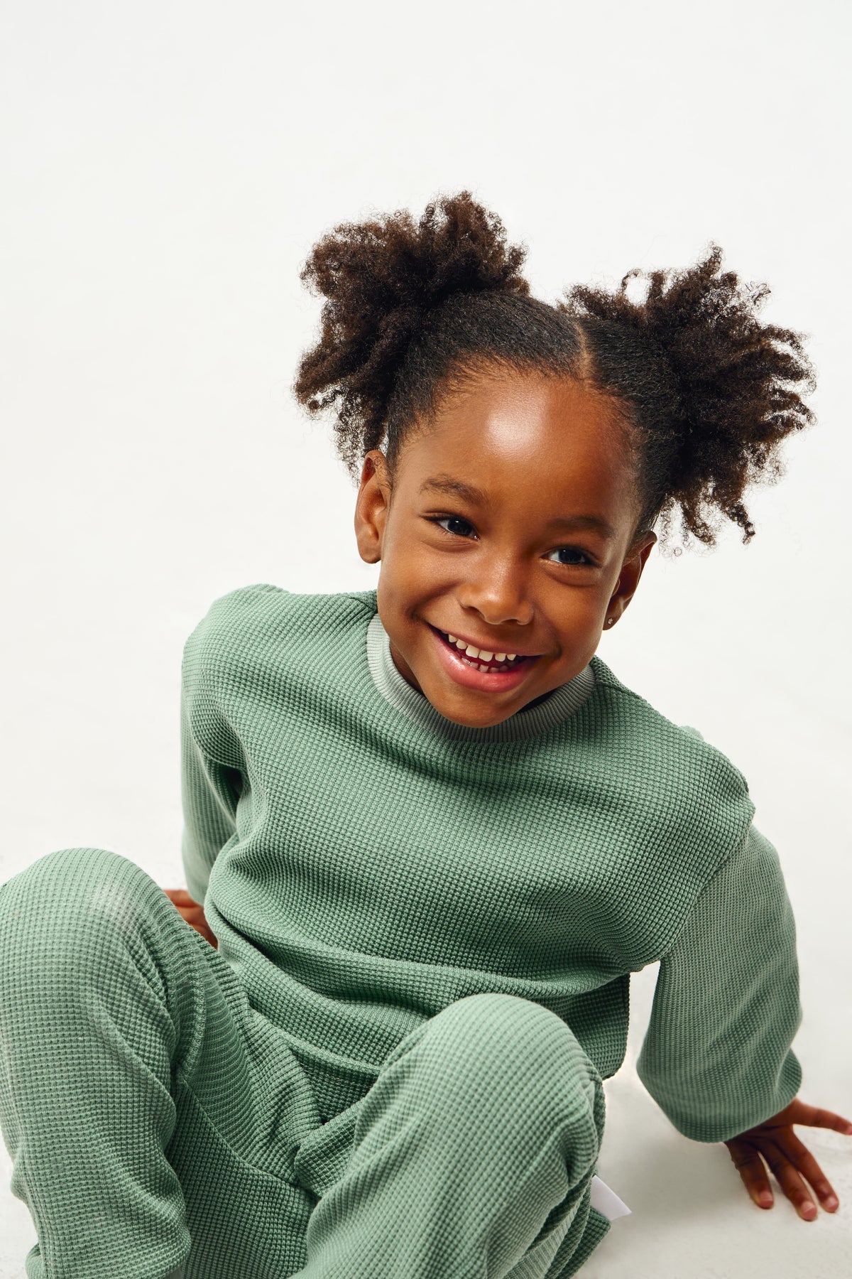 Grow with me Sweater Waffle | Green Kid's Stuff [Trucs d'enfants] 