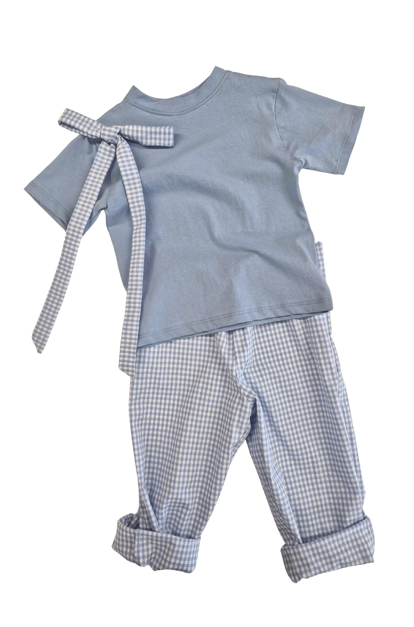 Grow With Me Barrel Pants | Vichy Blue Kid's Stuff [Trucs d'enfants] 