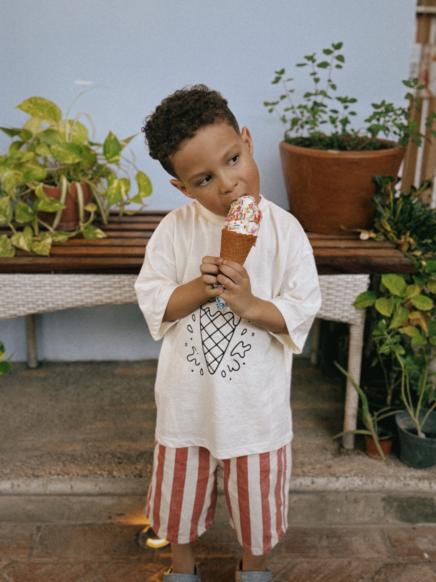 Oversize T-Shirt | Flødeis Kid's Stuff [Trucs d'enfants] 