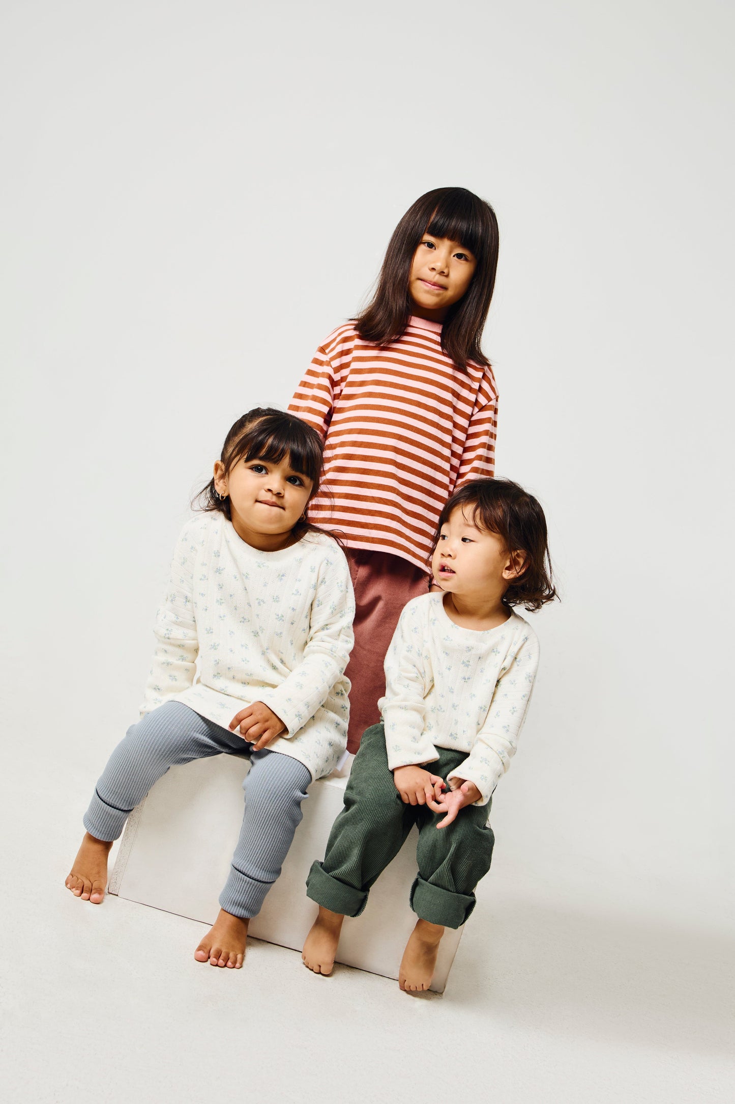 Grow with me Leggings | Dusty Blue Kid's Stuff [Trucs d'enfants] 