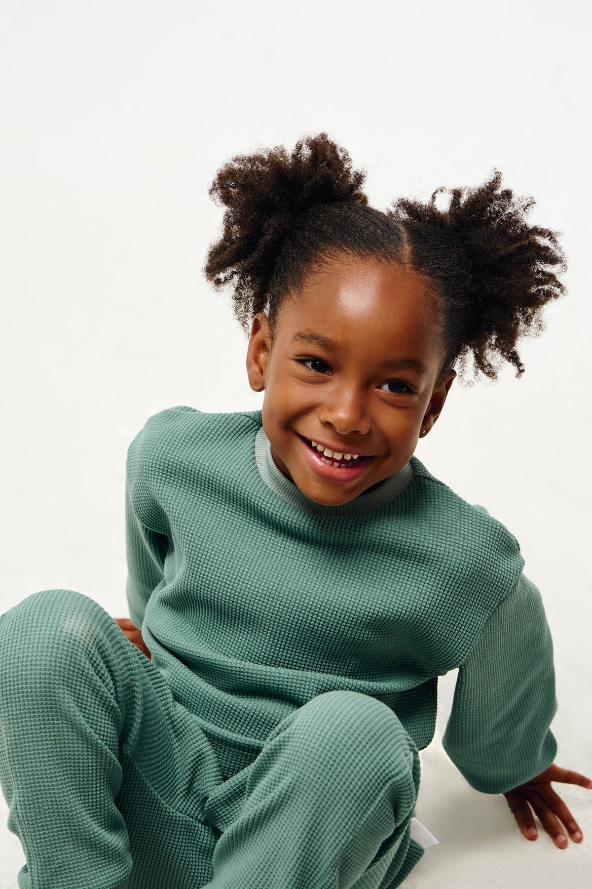 Grow with me Sweater Waffle | Green Kid's Stuff [Trucs d'enfants] 