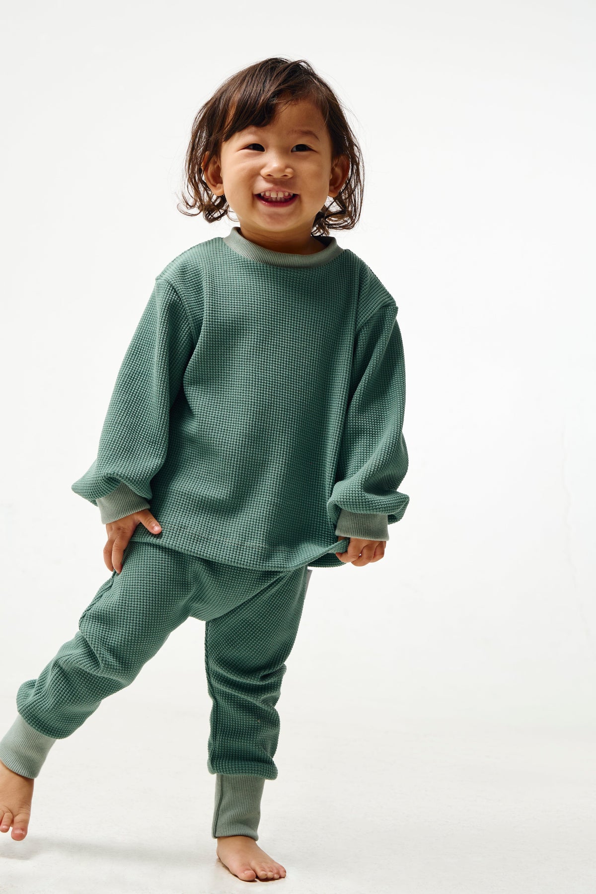 Grow with me Pants Waffle | Green Kid's Stuff [Trucs d'enfants] 