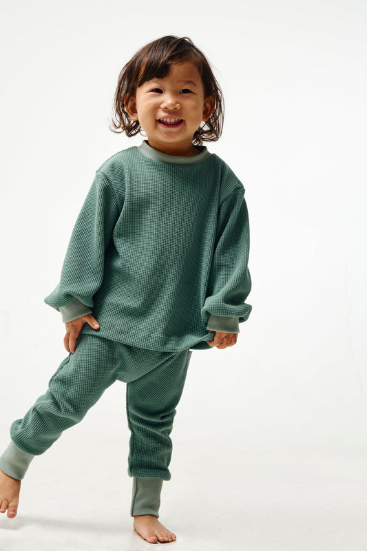 Grow with me Pants Waffle | Green Kid's Stuff [Trucs d'enfants] 
