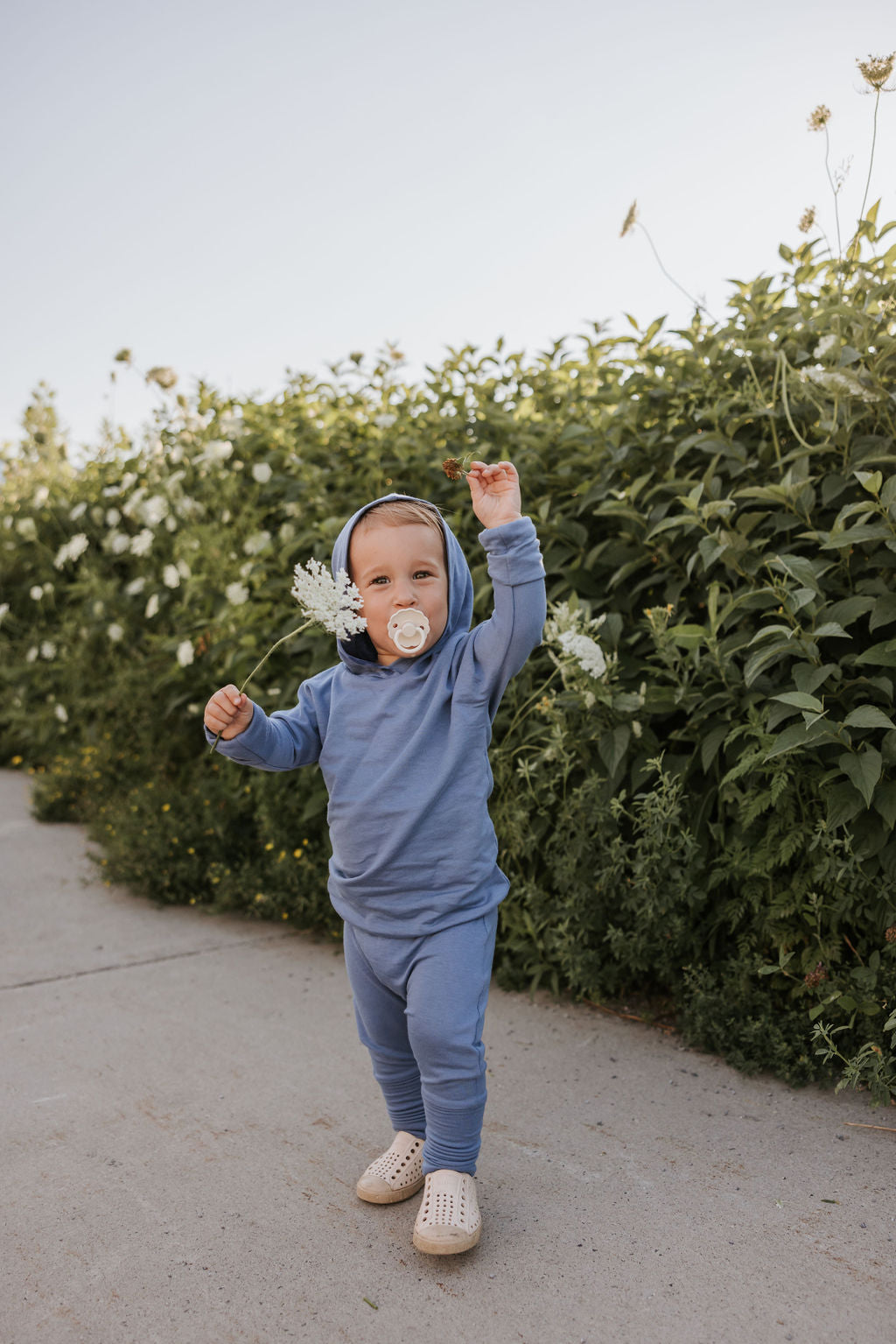 Grow With Me Hoodie | Bluebell