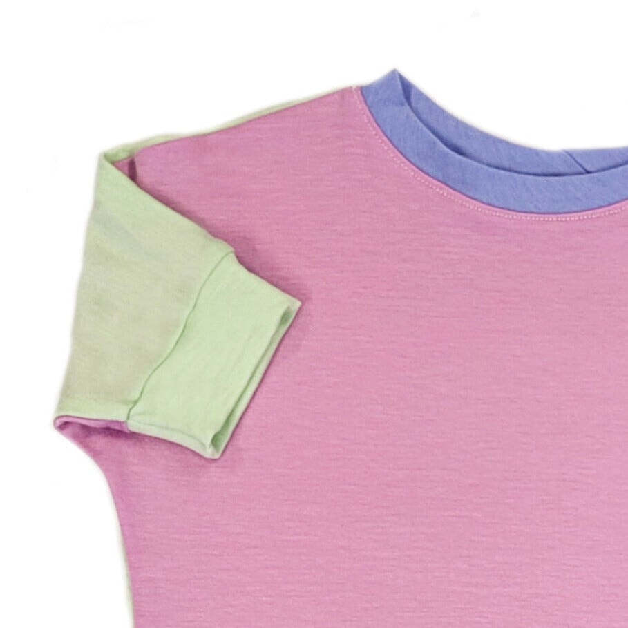 Grow With Me T-Shirt | Orchid + Lime