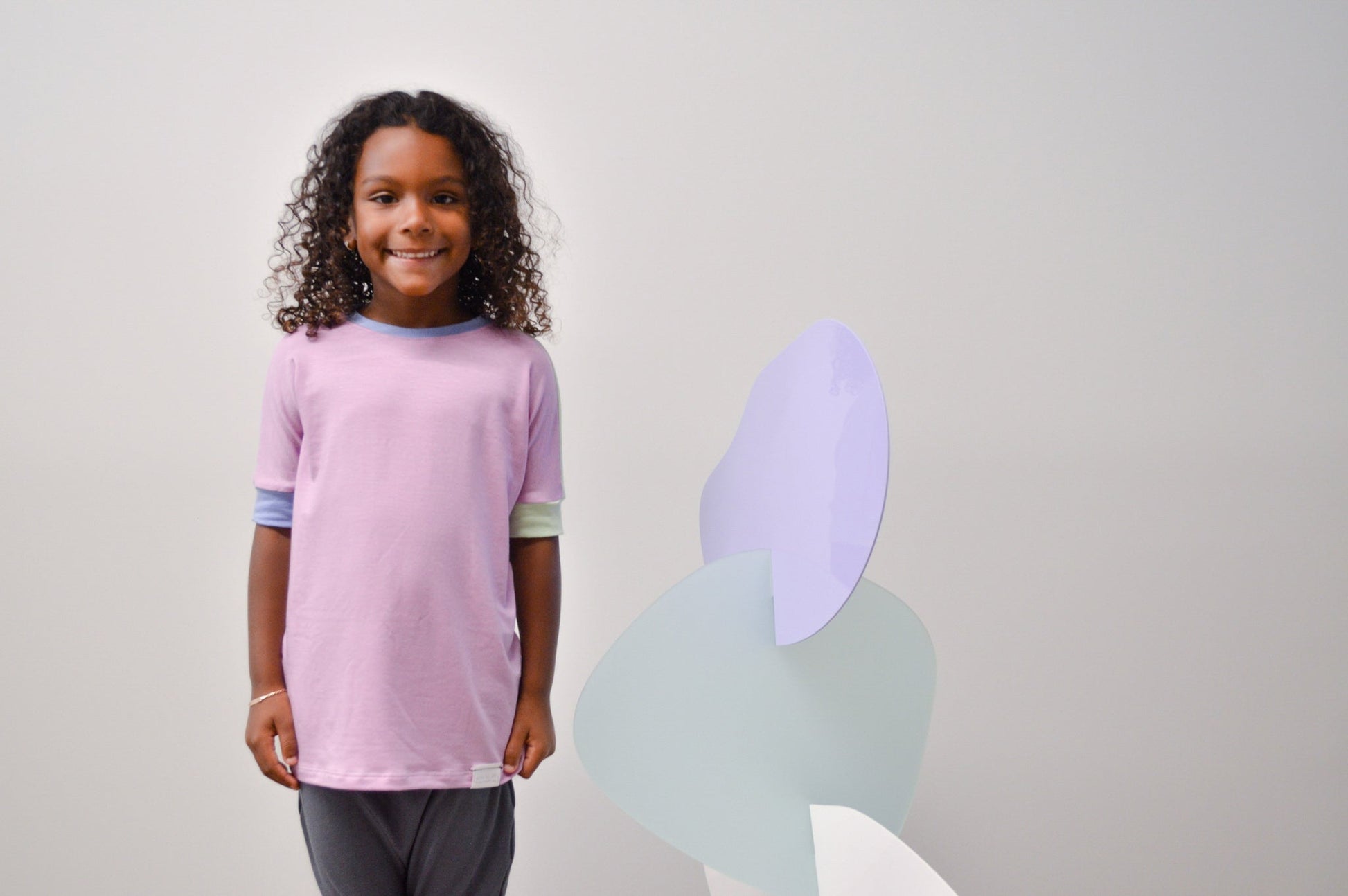 Grow With Me T-Shirt | Orchid + Lime